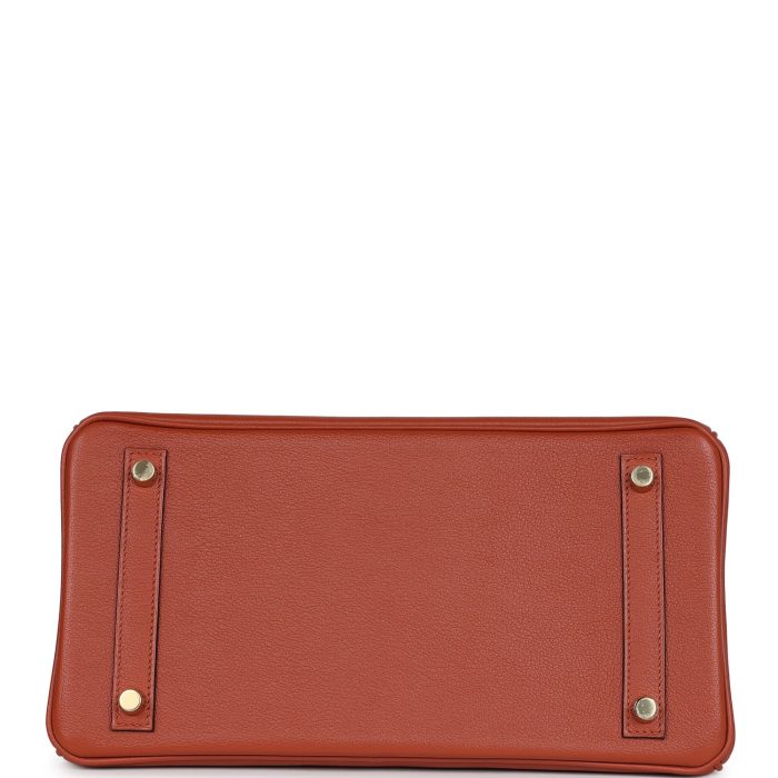 Handmade Bag HB 30 Cuivre Taurillon Novillo Gold Hardware - 图片 5
