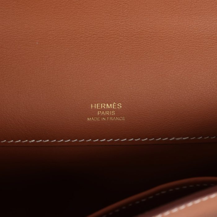 Handmade Bag HKC Gold Swift Gold Hardware - 图片 7