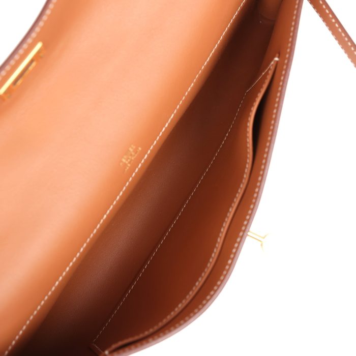 Handmade Bag HKC Gold Swift Gold Hardware - 图片 8