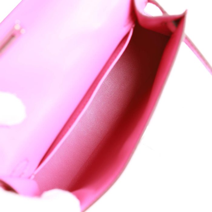 Handmade HKS 20 Fuchsia Ostrich Palladium Hardware - 图片 8