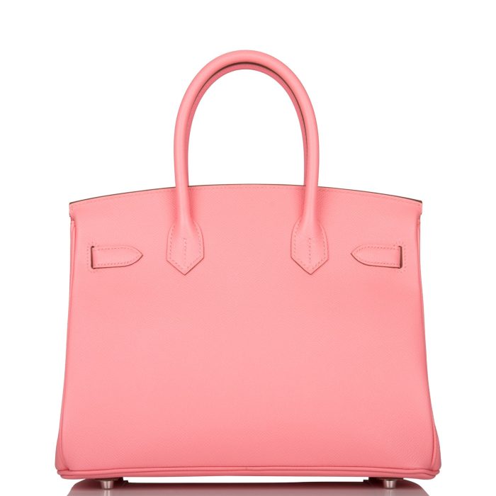 Handmade Bag HB 30 Rose Confetti Epsom Palladium Hardware - 图片 4