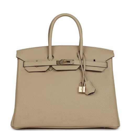 Handmade Bag HSOB(HSS) 35 Trench Verso Togo Permabrass Hardware
