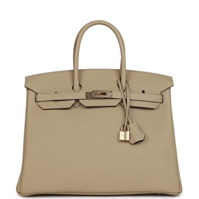 Handmade Bag HSOB(HSS) 35 Trench Verso Togo Permabrass Hardware