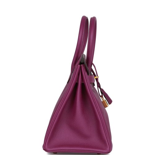 Handmade Bag HB 30 Anemone Epsom Gold Hardware