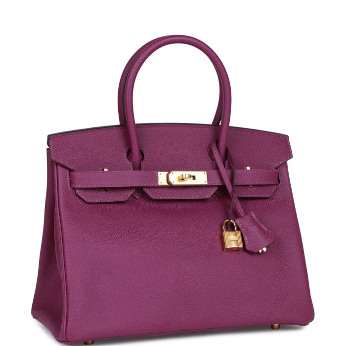 Handmade Bag HB 30 Anemone Epsom Gold Hardware - 图片 3