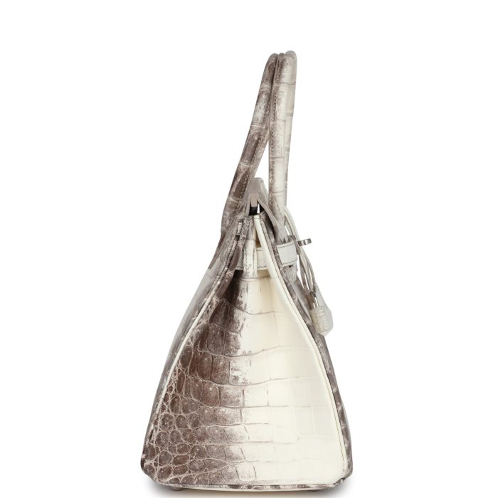 Handmade Bag HB 30 Himalaya Niloticus Crocodile Palladium Hardware - 图片 3
