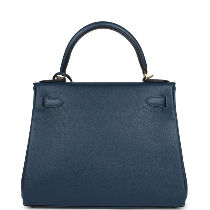 Handmade HKR 28 Deep Bleu Evercolor Gold Hardware - 图片 5