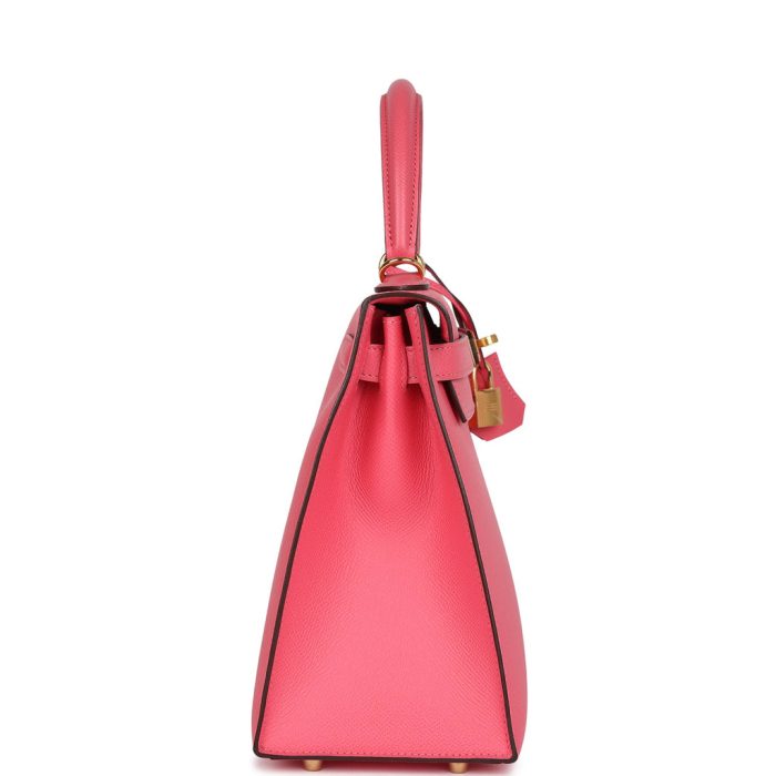 Handmade HKS 28 Rose Azalee Epsom Gold Hardware - 图片 3
