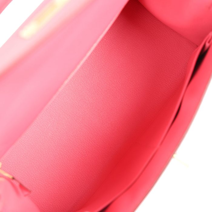 Handmade HKS 28 Rose Azalee Epsom Gold Hardware - 图片 7