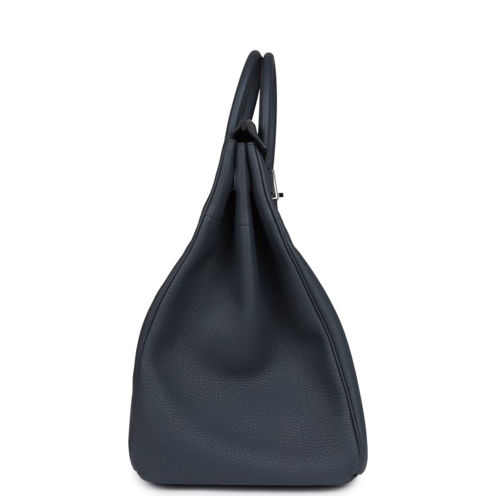Handmade Bag HHACB 40 Gris Misty Togo Palladium Hardware - 图片 3