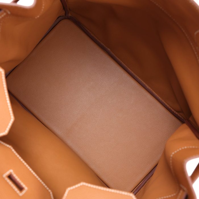 Handmade Bag HB HAC 40 Gold Togo Palladium Hardware - 图片 6