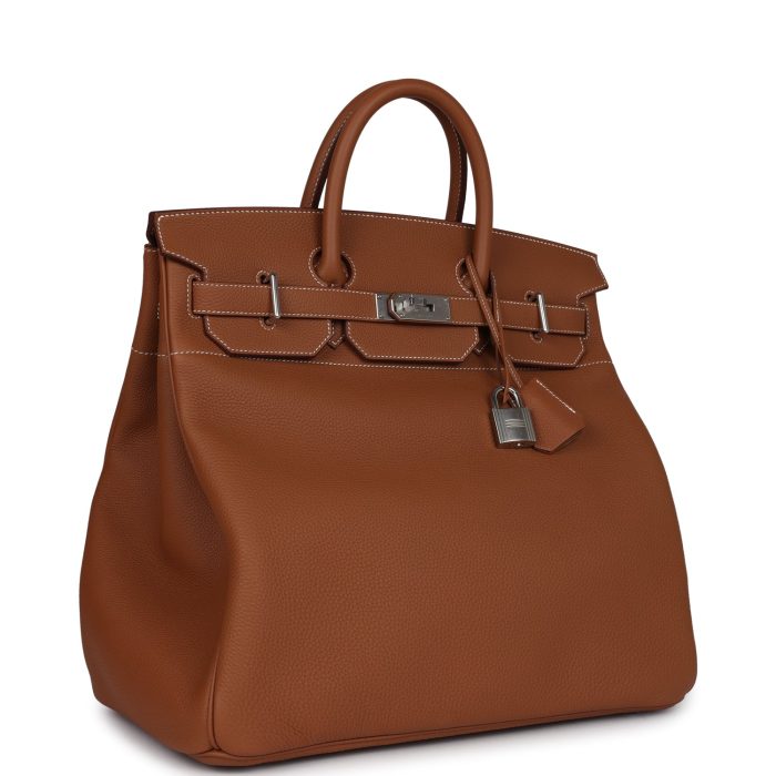 Handmade Bag HB HAC 40 Gold Togo Palladium Hardware - 图片 7