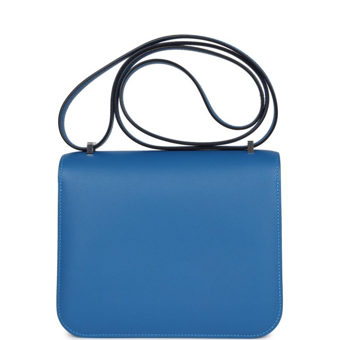 Handmade Bag HC 18 Mykonos Verso Evercolor Palladium Hardware - 图片 4