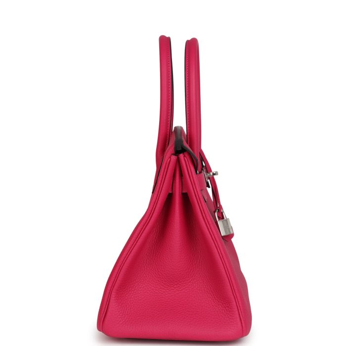 Handmade Bag HB 30 Rose Mexico Togo Palladium Hardware - 图片 3