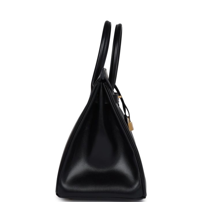 Handmade Bag HB 35 Black Box Gold Hardware - 图片 3