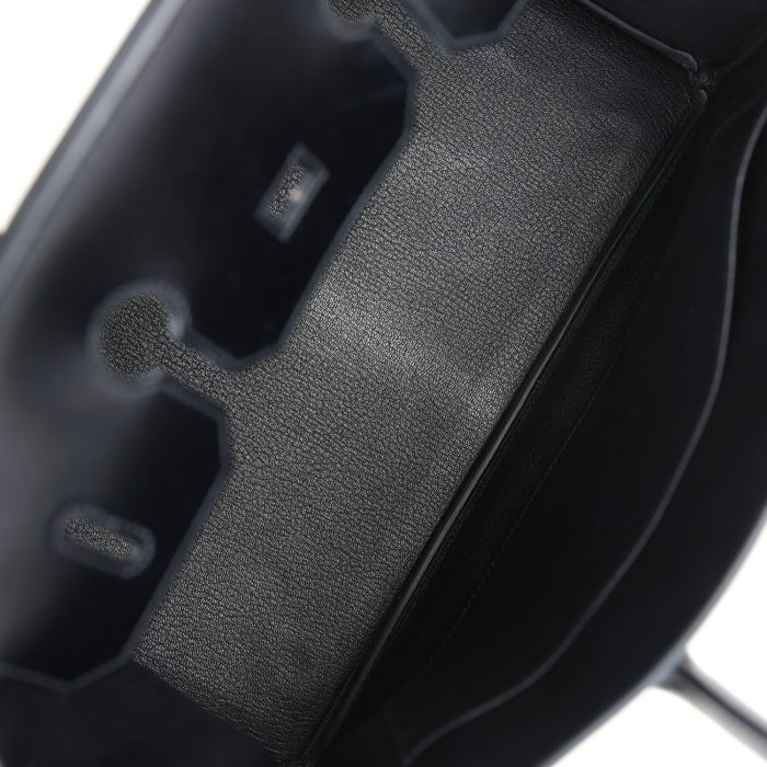 Handmade Bag HB 35 Black Box Gold Hardware - 图片 7