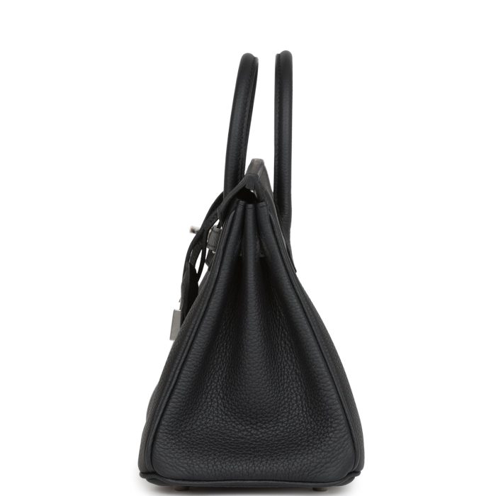 Handmade Bag HB 25 Black Togo Palladium Hardware - 图片 3