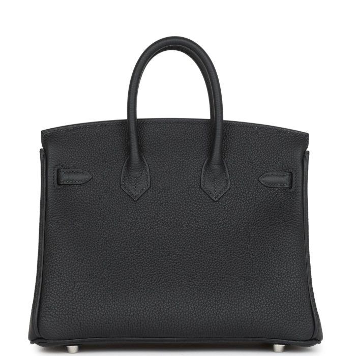 Handmade Bag HB 25 Black Togo Palladium Hardware - 图片 4