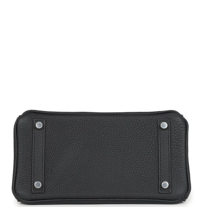 Handmade Bag HB 25 Black Togo Palladium Hardware - 图片 5