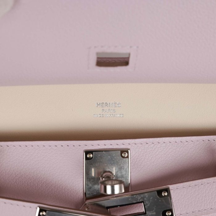 Handmade HJ Mini Mauve Pale Verso Evercolor Palladium Hardware - 图片 6