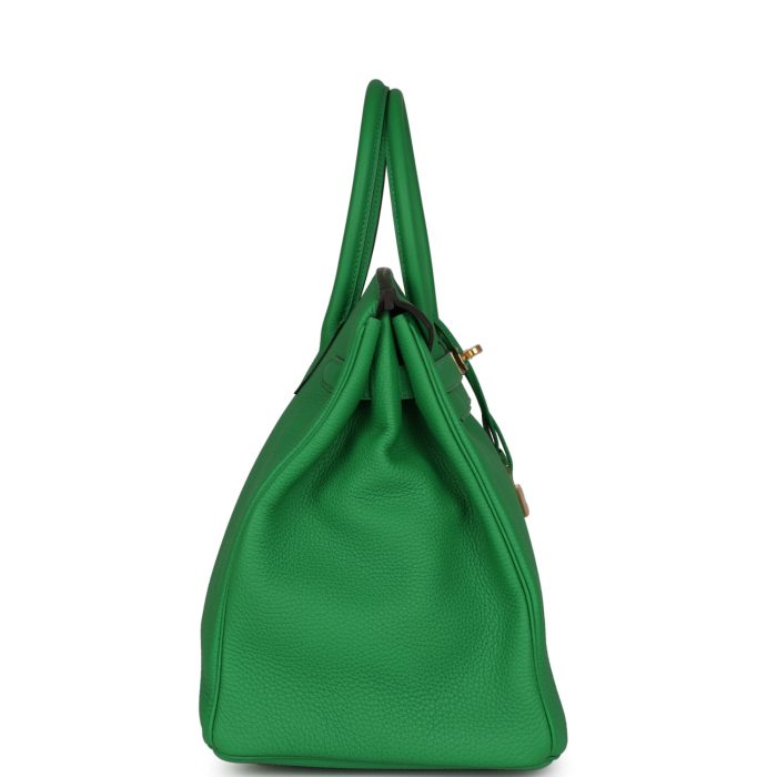 Handmade Bag HB 35 Bambou Togo Gold Hardware - 图片 3