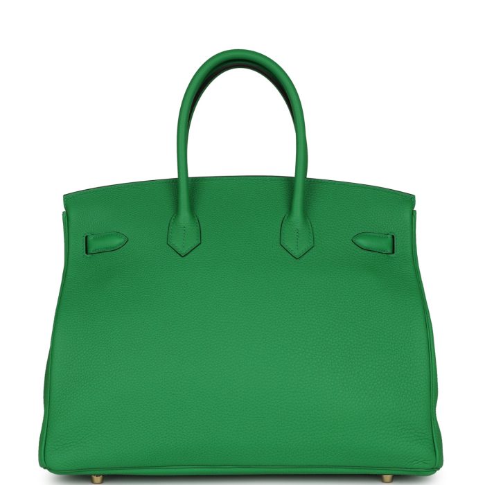 Handmade Bag HB 35 Bambou Togo Gold Hardware - 图片 4