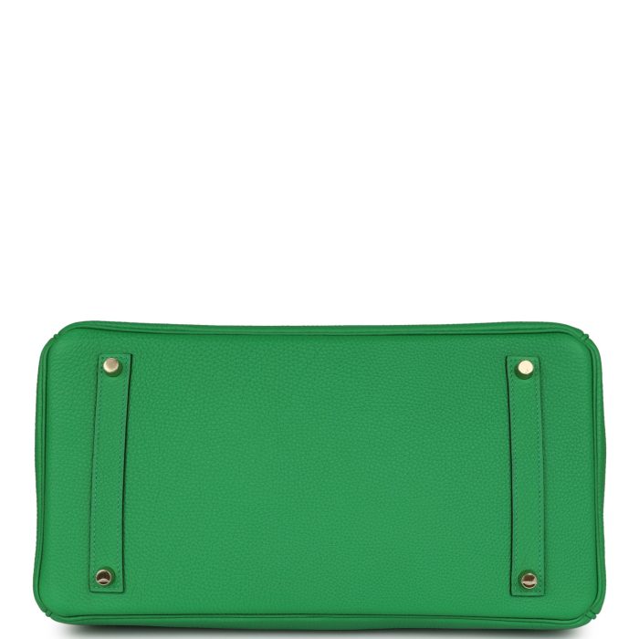 Handmade Bag HB 35 Bambou Togo Gold Hardware - 图片 5