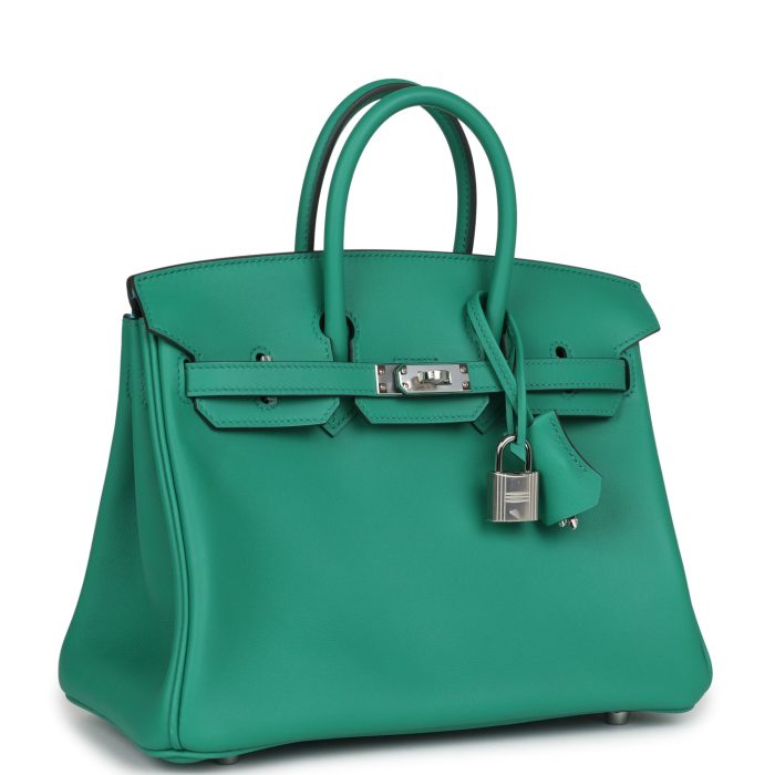 Handmade Bag HB 25 Vert Vertigo Verso Swift Palladium Hardware - 图片 2