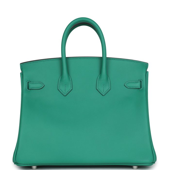 Handmade Bag HB 25 Vert Vertigo Verso Swift Palladium Hardware - 图片 4
