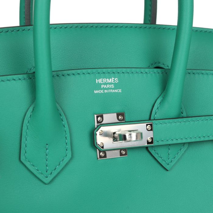 Handmade Bag HB 25 Vert Vertigo Verso Swift Palladium Hardware - 图片 6