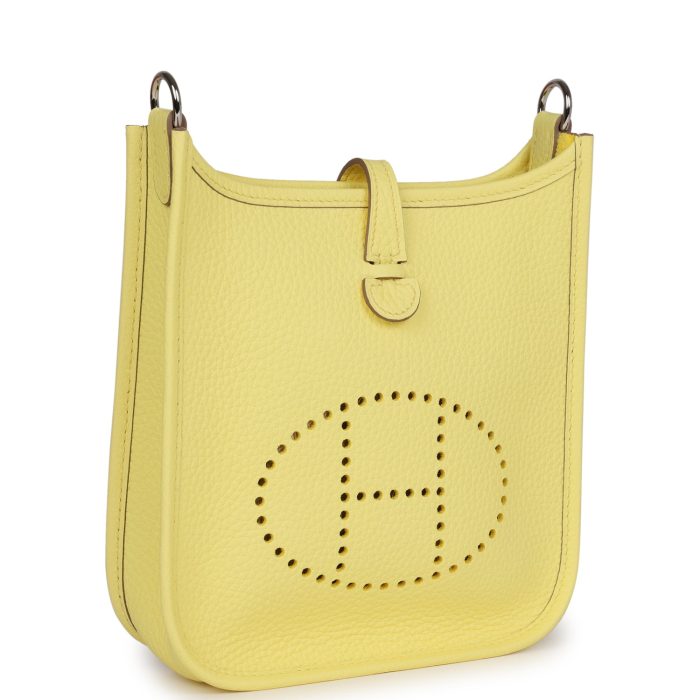 Handmade Bag HE TPM Limoncello Clemence Palladium Hardware - 图片 2