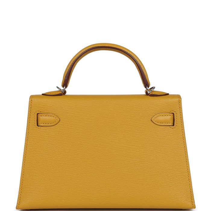 Handmade HKS 20 Jaune Ambre Verso Chèvre Mysore Palladium Hardware - 图片 4