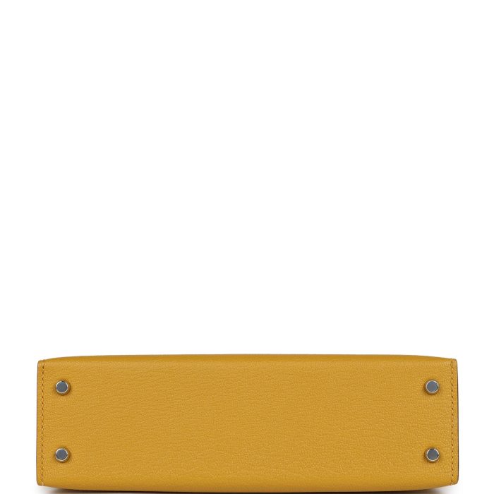 Handmade HKS 20 Jaune Ambre Verso Chèvre Mysore Palladium Hardware - 图片 5