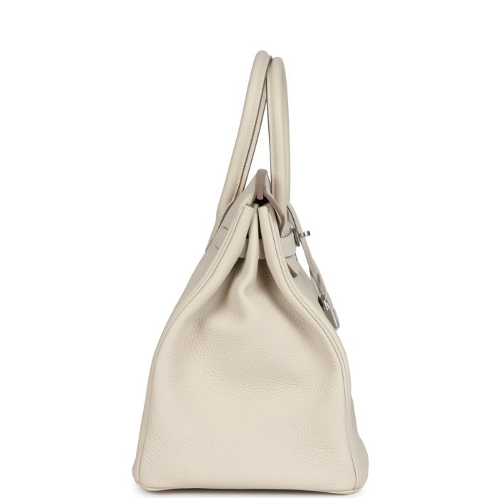 Handmade Bag HB 35 Mushroom Togo Palladium Hardware - 图片 3