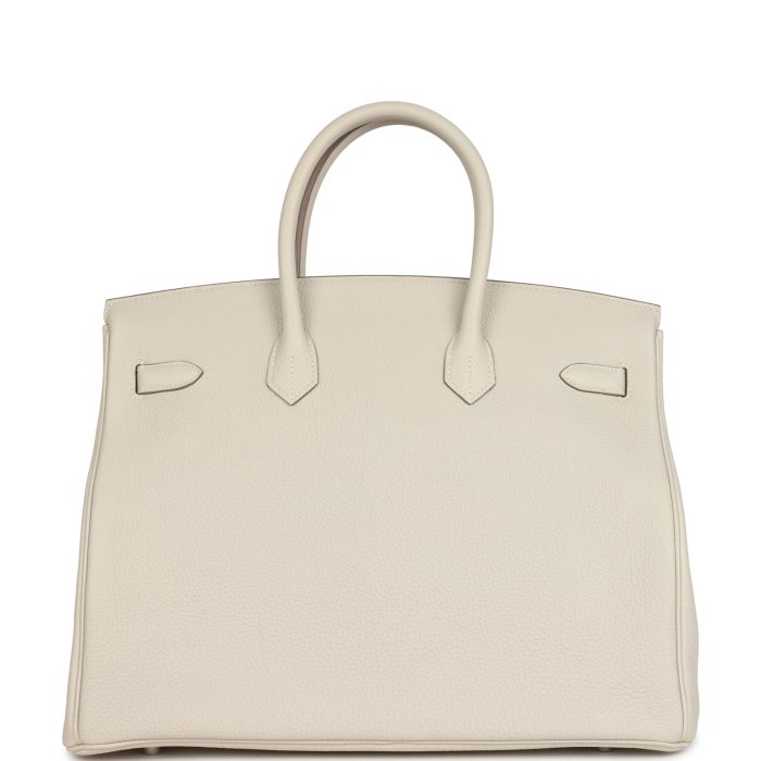 Handmade Bag HB 35 Mushroom Togo Palladium Hardware - 图片 4