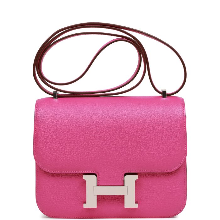 Handmade Bag HC 18 Magnolia Chevre Palladium Hardware