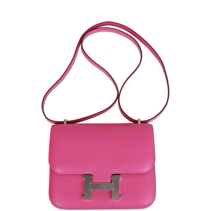Handmade Bag HC 18 Magnolia Chevre Palladium Hardware - 图片 6