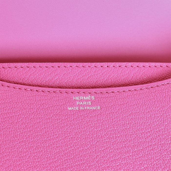 Handmade Bag HC 18 Magnolia Chevre Palladium Hardware - 图片 7