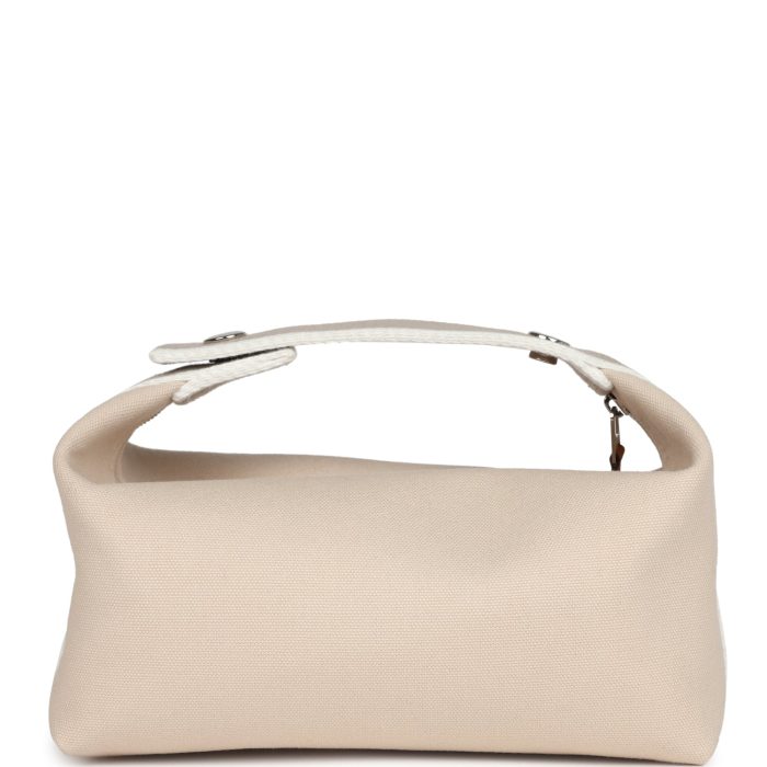 Handmade Bag HBAB PM Neutral Toile Canvas Palladium Hardware - 图片 4