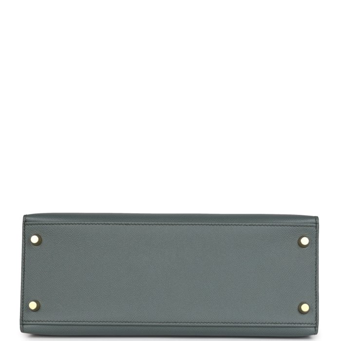 Handmade HKS 28 Vert Amande Epsom Gold Hardware - 图片 6