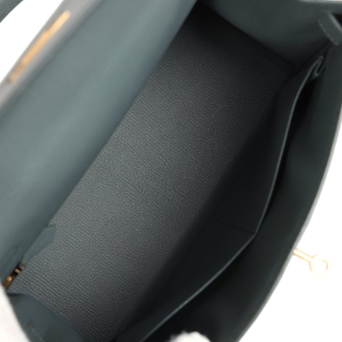 Handmade HKS 28 Vert Amande Epsom Gold Hardware - 图片 8