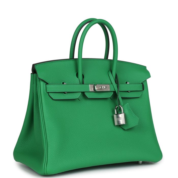 Handmade Bag HB 25 Bambou Togo Palladium Hardware - 图片 2