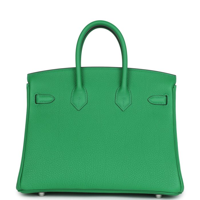Handmade Bag HB 25 Bambou Togo Palladium Hardware - 图片 4