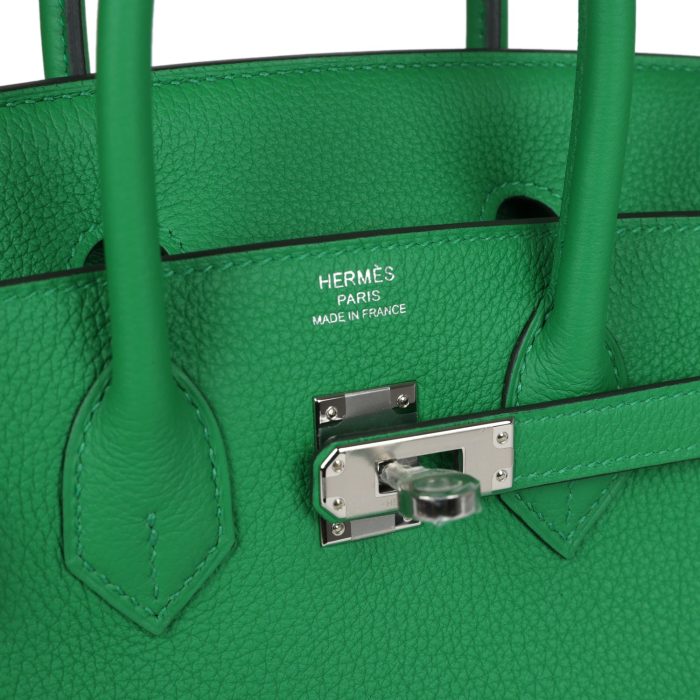 Handmade Bag HB 25 Bambou Togo Palladium Hardware - 图片 6