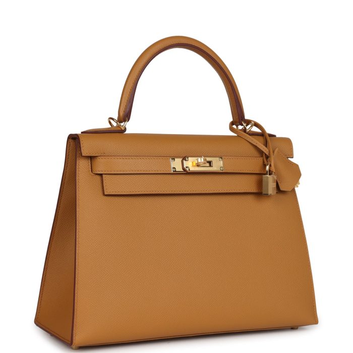 Handmade HKS 28 Sesame Epsom Gold Hardware - 图片 2