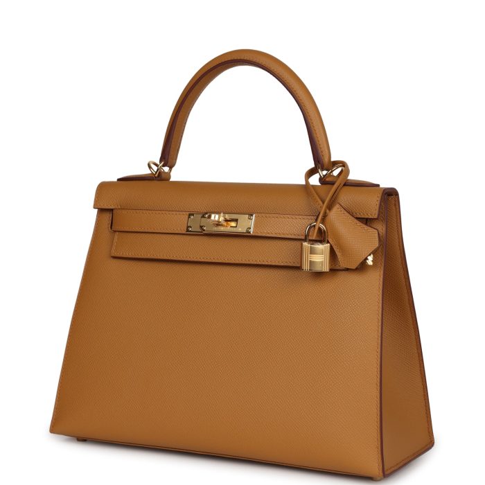 Handmade HKS 28 Sesame Epsom Gold Hardware - 图片 3