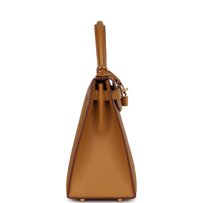 Handmade HKS 28 Sesame Epsom Gold Hardware - 图片 4