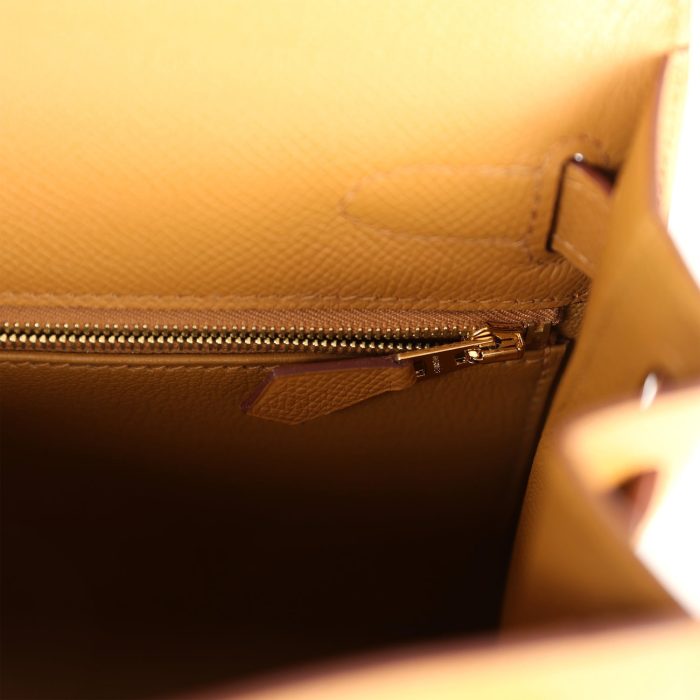 Handmade HKS 28 Sesame Epsom Gold Hardware - 图片 9