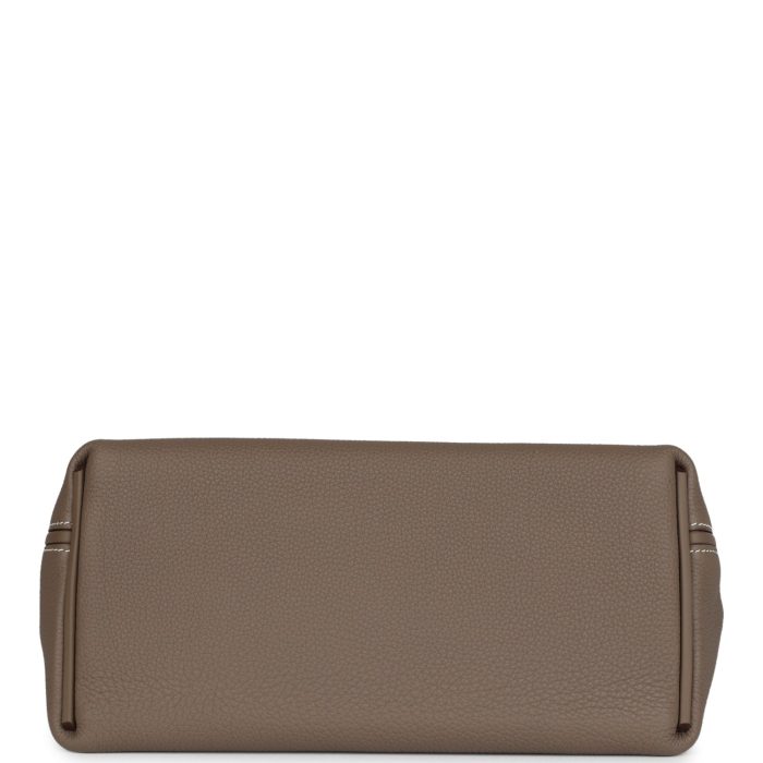 Handmade Bag 29 Etoupe Maurice and Swift Palladium Hardware - 图片 6