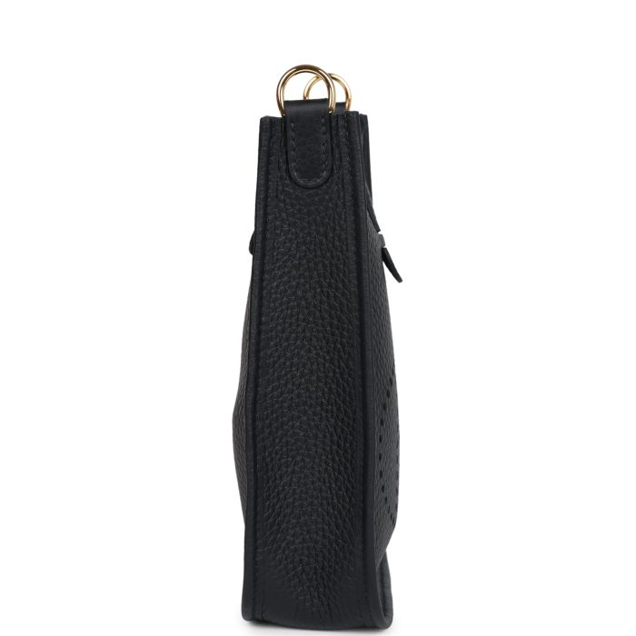 Handmade Bag HE TPM Black Clemence Gold Hardware - 图片 4